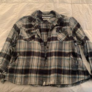 Woolrich flannel jacket/shirt. Chest and waist pockets